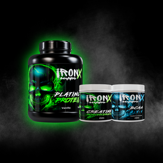 IRON X WHEY + CREATINE + BCAA BUNDLE